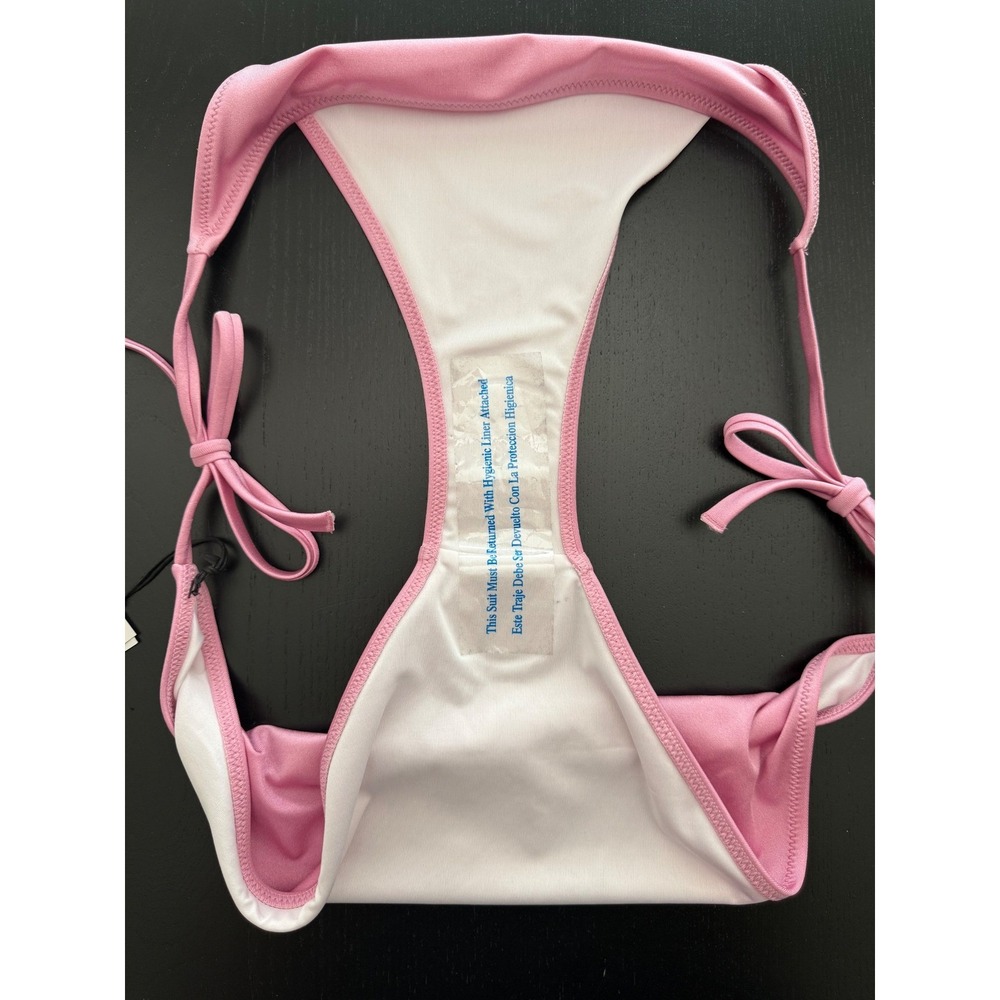 Shade & Shore Cheeky Side-Tie Bikini Bottom Womens L (12-14) Pink Beach Resort - Picture 7 of 7